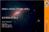 1/32 FISIKA DASAR (TEKNIK SIPIL)KINEMATIKAmirza.staff.ugm.ac.id/fisdas/note1.pdf · 1/32 menu FISIKA DASAR (TEKNIK SIPIL)KINEMATIKA Mirza Satriawan Physics Dept. Gadjah Mada University