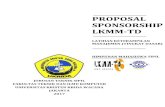 PROPOSAL SPONSORSHIP LKMM-TD - kopitop.comkopitop.com/uploads/contact/latihan_keterampilan_manajemen_mahas… · LATIHAN KETERAMPILAN MANAJEMEN MAHASISWA (LKMM-TD) 2-5 Februari 2017
