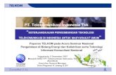 PT. Telekomunikasi Indonesia Tbk - te.ugm.ac.idlilik/seminar/8_EGM_Drive4_Telkom_Zulheldi.pdf · 6 6 TELKOM memiliki Lisensi layanan Jaringan Tetap Domestik, dan semenjak bulan Mei