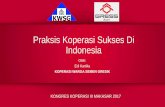 Praksis Koperasi Sukses Di Indonesia - · PDF filesop & wi tatakelola organisasi sistem manajemen iso,bsc, smk3 auditted annual report. best practice kwsg si pintar sms gateway smart