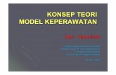 KONSEP TEORI MODEL KEPERAWATAN - ners.unair.ac.id. KONSEP-TEORI-MODEL.pdf · Pertanyaan Menyusun map ... Konsisten dg teori-teori & prinsip lain yg telah teruji ttp tetap terbuka