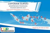 LAPORAN SURVEI POLITIK INDONESIA · PDF fileLAPORAN SURVEI MEMPREDIKSI PEMENANG PILKADA BANTEN 2017 Tangerang, 01 Februari 2017 ... Di masing-masing RT/Lingkungan . dipilih secara