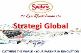 Strategi Global - Universitas Batik Surakarta · PDF filePT Sri Rejeki Isman Tbk (“Sritex“) adalah salah satu perusahaan tekstil ter-integrasi terbesar di Asia Tenggara, yang terdiri