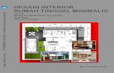 DESAIN INTERIOR RUMAH TINGGAL MINIMALIS - …belajar.ditpsmk.net/wp-content/uploads/2014/09/DESAIN-INTERIOR... · 9. Tugas akhir desain interior rumah tinggal minimalis. DESAIN INTERIOR
