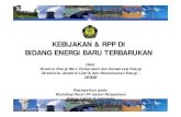 KEBIJAKAN & RPP DI BIDANG ENERGI BARU …ipenconsulting.com/yahoo_site_admin/assets/docs/2_Ratna_Ariati... · Gambaran Kapasitas Terpasang Pembangkit Listrik ... Biomasa, Nuklir,