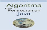 I Dewa Gede Rama Algoritma - · PDF filememuat pengantar algoritma dan pemrograman dengan bahasa Java, sehingga hanya akan membahas ... Program, Struktur Data, Pemrograman Berorientasi