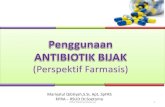 Mariyatul Qibtiyah,S.Si, Apt, SpFRS KPRA RSUD …iaisurabaya.org/wp-content/uploads/2016/08/EDUPHARMA-eANTIBIOTI… · •Memberi informasi dan EDUKASI antibiotik ... Kebijakan untuk