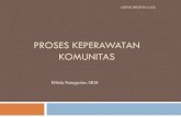 KEPERAWATAN KOMUNITAS III - akperhkbp.ac.idakperhkbp.ac.id/wp-content/uploads/2013/07/Proses-Keperawatan... · Pendekatan yg digunakan dlm askep kom pendekatan keluarga binaan & klpk