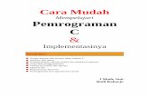 Mempelajari Pemrograman C - pustaka.unpad.ac.idpustaka.unpad.ac.id/wp-content/uploads/2009/06/pemrograman_c.pdf · Sigma Delta Duta Nusantara (SDDN) dan PT. Telekomunikasi Indonesia.