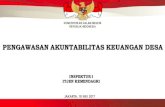 KEMENTERI AN DALAM NEGERI REPUBLIK INDONESIA KEBIJAKAN... · ESENSI PENGELOLAAN KEUANGAN DESA Pembinaan dan Pengawasan Pengelolaan APBDes Kekuasan pengelolaan Asas 3 Transparan, akuntabel,