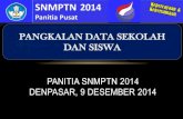PANGKALAN DATA SEKOLAH DAN SISWA PANITIA …dindikptk.net/dikmen/info_snmptn_2014/01._SOSIALISASI_PDSS-2014.… · Daftar Siswa dapat Diunggah dengan File Excel yang Berisi Daftar