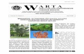 ISSN 0853 - 8204 W A R T A - Puslitbang Perkebunan ...perkebunan.litbang.pertanian.go.id/wp-content/uploads/2008/04/... · Warta Penelitian dan Pengembangan Tanaman Industri, ...