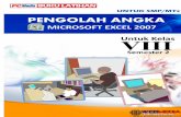 PENGOLAH ANGKA: Microsoft EXCEL 2007 · PDF fileModul 1. Mengenal Microsoft Excel 2007 Menjalankan Microsoft Excel 2007 ... Title Bar, berisi nama file dan program aplikasi yang sedang
