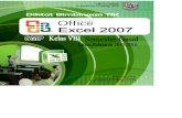 Diktat Bimbingan TIK Microsoft Office Excel 2007 · PDF file2 Perbedaan mendasar antara Excel 2007 dengan versi sebelumnya adalah pada menu dan ikon. Jika pada versi sebelumnya menu