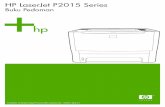 HP LaserJet P2015 Series Printer User Guide - · PDF fileHalaman Konfigurasi ... Windows Server 2003; gunakan Point and Print Windows Server 2003 atau Terminal Services and Printing
