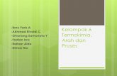 Kelompok 6 Termokimia, Arah dan Proses · PDF fileTermokimia mempelajari perubahan ... energi dengan alam sekitarnya ... Hukum hess Kalor yang