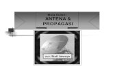 Mata Kuliah: ANTENA & PROPAGASI · PDF fileLebar band frekuensi (bandwidth) antena adalah range frekuensi kerja dimana, antena masih dapat bekerja dengan efektif. BW= fU - fL BW= leber