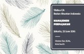 Silabus CA Ikatan Akuntan Indonesia - iaiglobal.or.id CA - MP.pdf · perbedaan antara Tax evasion versus ... masa PPh Pasal 25. Tax planning atas ... Memahami rekonsiliasi objek PPh