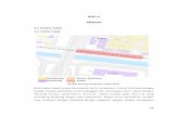 BAB III ANALISA - · PDF file29 dengan sungai banjir kanal yang akan digunakan sebagai jalur transportasi air. Bagian utara berupa area komersil dan area perdagangan, eksisting berupa