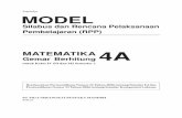 Supardjo MODEL - · PDF file... (RPP) MATEMATIKA Gemar Berhitung untuk Kelas IV SD ... untuk Kelas IV SD dan MI Semester 1 MATEMATIKA ... waktu Menentukan hubungan antar- satuan panjang