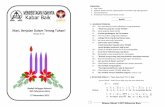Ibadah Advent I GKI Kebayoran Baru - 27 November 2016cms.gkikb.or.id/files/sundayServices/liturgies/5838f15e-3998-41fc... · Ibadah Minggu Advent I ... U : kursi-kursi milik keluarga