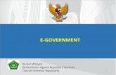 E-GOVERNMENT -   · PDF fileBLUE PRINT E-GOVERNMENT KANWIL KEMENAG DIY 23 3. Aset dan Inventaris •Aplikasi dapat mengakomodir hal-hal yang ... •Diawal perlu membangun fondasi