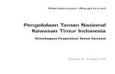 Pengelolaan Taman Nasional Kawasan Timur Indonesiapdf.usaid.gov/pdf_docs/PNACH574.pdf · Pengelolaan Taman Nasional dalam Antisipasi Pelaksanaan Otonomi Daerah, ... E. Makalah Pakar