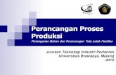 Perancangan Proses Produksi - Universitas Brawijayarizkylrs.lecture.ub.ac.id/files/2017/03/PLO-1.-Perancangan-Proses... · pabrik, kemudian dilakukan perancangan fasilitas. PABRIK