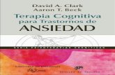 TERAPIA COGNITIVA PARA -  · PDF filetamiento de la terapia cognitiva, este libro comienza centrando su atención en las bases teóricas y empíricas de la terapia cognitiva para