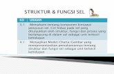 STRUKTUR & FUNGSI SEL · PDF fileDifusi Terfasilitasi ... Gas O2 Garam-garam
