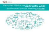 Memahami Dokumen Lingkungan Hidup Sektor Energi · PDF filemenjawab saling ketergantungan antara ekonomi dan ekosistem serta dampak negatif akibat aktivitas ekonomi termasuk perubahan