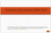 Deskripsi dan Analisis APBD 2010 -  · PDF fileDaftar Isi 3 Ringkasan Eksekutif 4 ... (Agregat Prov/Kab./Kota per wilayah) 19 Belanja Daerah 20 ... (DPRD). Penyusunan APBD