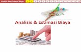 Analisis & Estimasi Biaya - Gunadarma Universitybhermana.staff.gunadarma.ac.id/Downloads/files/39325/Materi1.pdf · Analisis dan Estimasi Biaya 1 2 3 4 5 6 7 8 9 10 11 12 13 14 Apa