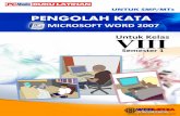 Buku Latihan Untuk SMP/MTs - · PDF filemenyusun buku ini semata-mata demi berbagi ilmu tanpa tujuan ... Materi Langkah Detailnya Menjalankan Microsoft Word 2007 ... - Quick Access