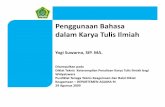 Yogi Suwarno, SIP. MA. -   · PDF file– Bahasa Spanyol – Bahasa Indonesia. BAHKAN DI LUAR NEGERI