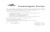 w Lowongan Kerja - skpm.ipb.ac.idskpm.ipb.ac.id/web/wp-content/uploads/2017/02/Loker-SKPM-200220… · • To prepares documents & data for Corporate Human Capital in order to analyze