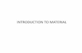 INTRODUCTION TO MATERIAL - Share ITSshare.its.ac.id/pluginfile.php/2050/mod_resource/content/1/1... · –Metalurgi serbuk Aplikasi : semua sendi kehidupan manusia. Material keramik