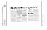 W Badung Mandul BK DPRD - denpasar.bpk.go.iddenpasar.bpk.go.id/wp-content/uploads/2015/07/Radar-Bali-30-Juni... · Sub Bagian uumas dan TU BPI( Pertakilan Prouinsi BaIi Radar Bali