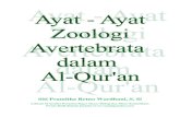 Lulusan S1 Institut Pertanian Bogor Mayor Biologi dan ... · PDF fileAyat-Ayat Zoologi Avertebrata dalam Al-Qur’an _____ Al-Qur’an mengandung banyak ayat-ayat sains alam semesta,