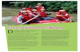 Serunya Wisata Air Ciliwung - depok.go.id · PDF fileTak lama kemudian, perahu karet terlihat ... memantau kondisi air di Bendung Katulampa, Bogor,” ujarnya. Selain wisata itu, lanjutnya,