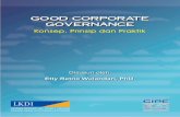 GOOD CORPORATE GOVERNANCE - lkdi. · PDF filePRINSIP-PRINSIP GOOD ... Pengertian corporate governance sendiri telah dikemukakan oleh banyak institusi dan para pakar. ... sebagai suatu