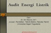 Audit Energi Listrik - Universitas Negeri Yogyakartastaff.uny.ac.id/.../dr-giri-wiyono-mt/i-audit-energi-listrik.pdf · Buatlah makalah tentang Langkah dalam Audit Energi Listrik