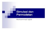 Simulasi dan Permodelan - Gunadarma Universitymohiqbal.staff.gunadarma.ac.id/Downloads/.../Simulasi+dan+Permode… · Df iiDefenisi Simulasi: Meniru proses riil yang disebut sistem