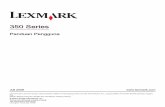350 Series - publications.lexmark.compublications.lexmark.com/publications/pdfs/P350/ba/ug.pdf · Cover open (Penutup terbuka) ... menyiapkan perangkat keras dan lunak. Dokumen ini