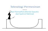 CREATED BY: Fajri Ramadhan,Wanda Saputra dan · PDF fileKepala Tetap berupa roda-roda gigi transmisi penukar ... (Gambar 12.84.). Prinsip kerja mesin CNC TU-3A adalah ... diatur sedikit