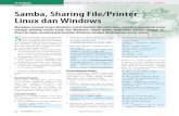 Samba Samba, Sharing File/Printer Linux dan Windows · PDF file54 INFOLINUX 03/2005 TUTORIAL Berita | Ulasan | Adu Software | Utama | Bisnis | Apa Sih Sebenarnya... | Tutorial . service