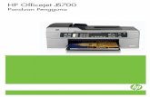HP Officejet J5700 All-in-One series User · PDF fileMemilih pengaturan faks yang sesuai untuk di rumah atau kantor Anda ... Saluran telep on/faks berbagi dengan mesin ... Pastikan