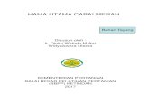 HAMA UTAMA CABAI MERAH - · PDF fileMenjelaskan Identifikasi Hama Tanaman Cabai.. 2. ... Hama pd tembakau, padi, kacang dan kubis. b. Gejala. Larva instar 1-2 menyerang daun dan timbul