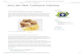 Jamu dan Obat Tradisional Indonesia - biofarmaka.ipb.ac.idbiofarmaka.ipb.ac.id/biofarmaka/2013/Lomba Blog 11 Cara Mudah... · Jamu dan Obat Tradisional Indonesia Kamis, 01 Agustus