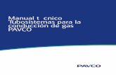 Manual t cnico Tubosistemas para la conducción de gas …electrotuboscym.com/img/pavco/distribuciondegas.pdf · Tubosistemas para Conducción de Gas M ANU A L T ECNI C O Manual t